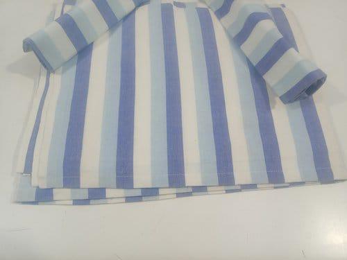 BEDSHEET STRIPE 72X100 2 PILLOW COVER